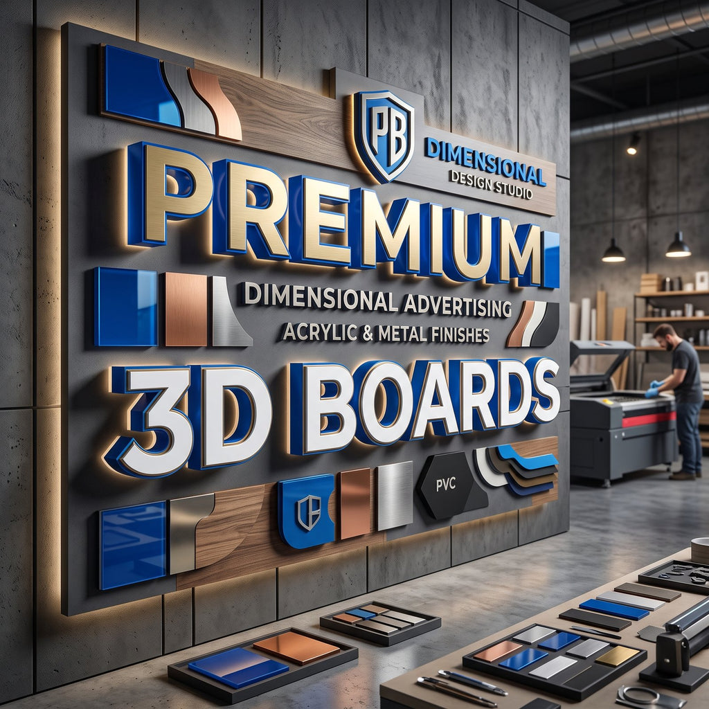 3D Sign Board