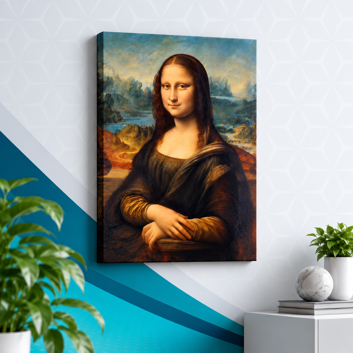 Mona Lisa Canvas Painting | Premium Wall Art