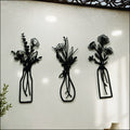 Minimal Vase MDF Wall Art (Set of 3)