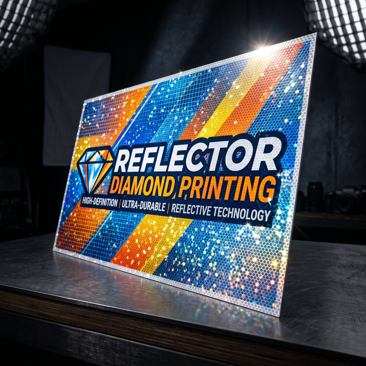 Reflector Diamond Printing